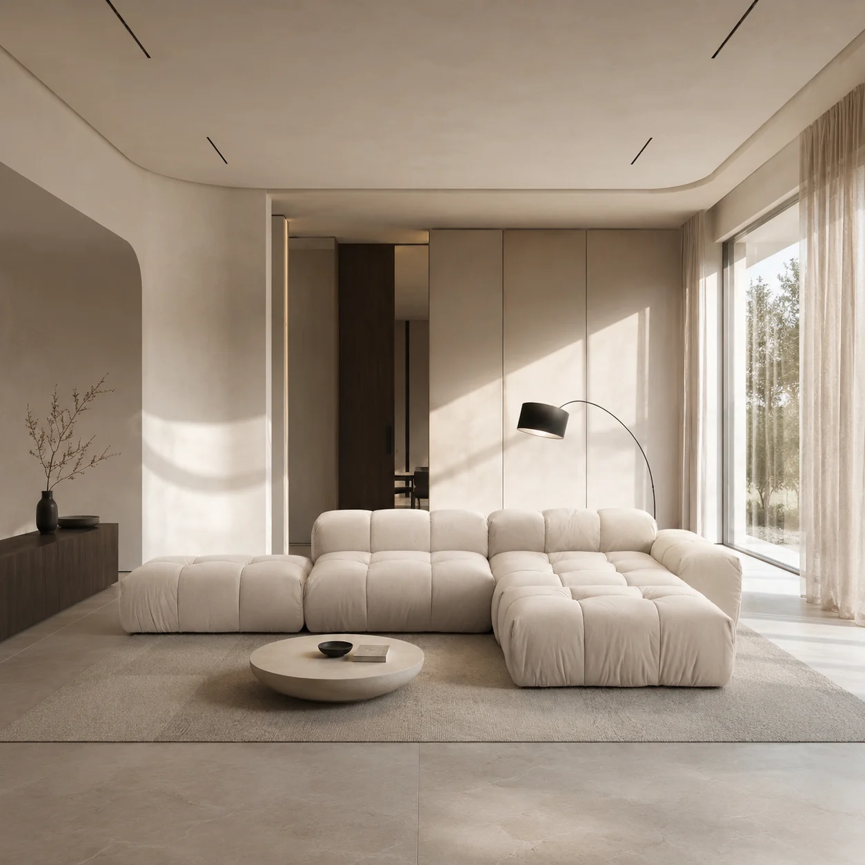 Lifestyle photograph of the Nami sofa