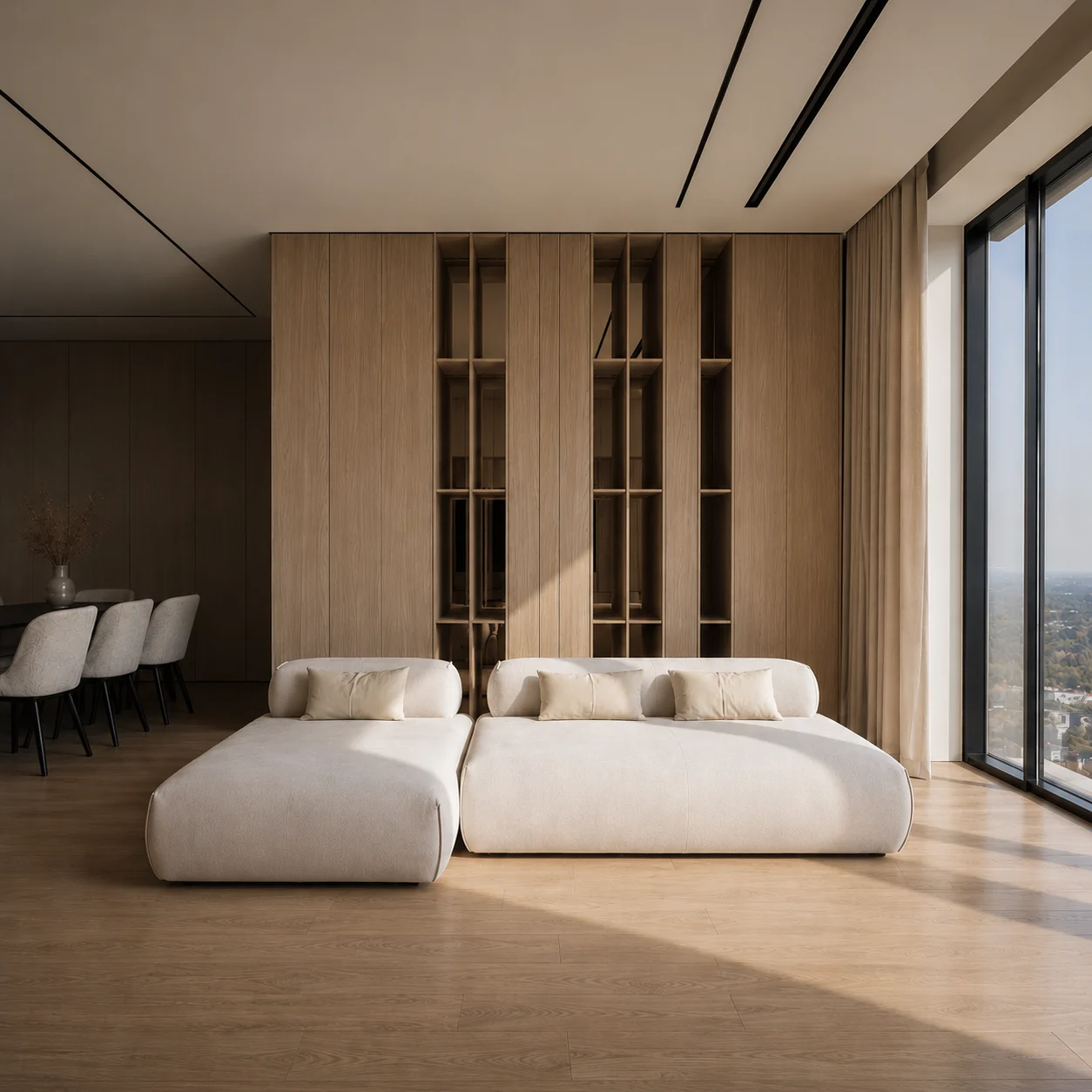 Lifestyle photograph of the Nissa sofa